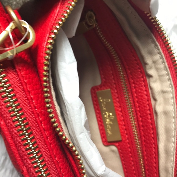Sam Edelman lipstick red cross body bag BRAND NEW - Picture 4 of 8